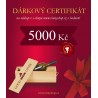 Dárkový certifikát 