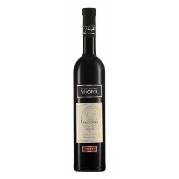 Frankovka 2013, výběr z hroznů, suché, Vinařství Vinofol Frankovka 2013, výběr z hroznů, suché, Vinařství Vinofol