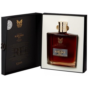 Cognac Richard Delisle XO, Grande Champagne, 40%, coffret carafe Cognac Richard Delisle XO, Grande Champagne, 40%, coffret carafe