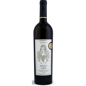 Pinot Gris 2014, pozdní sběr, suché, Vinařství Johann W - Třebívlice Pinot Gris 2014, pozdní sběr, suché, Vinařství Johann W - Třebívlice
