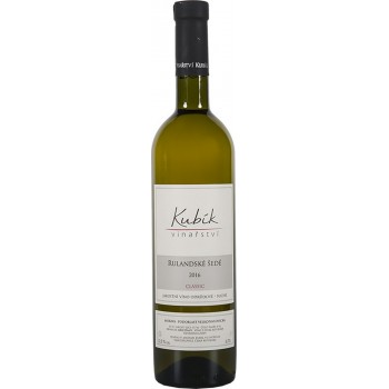 Rulandské šedé 2017, classic, jakostní, Vinařství Kubík Rulandské šedé 2017, classic, jakostní, Vinařství Kubík
