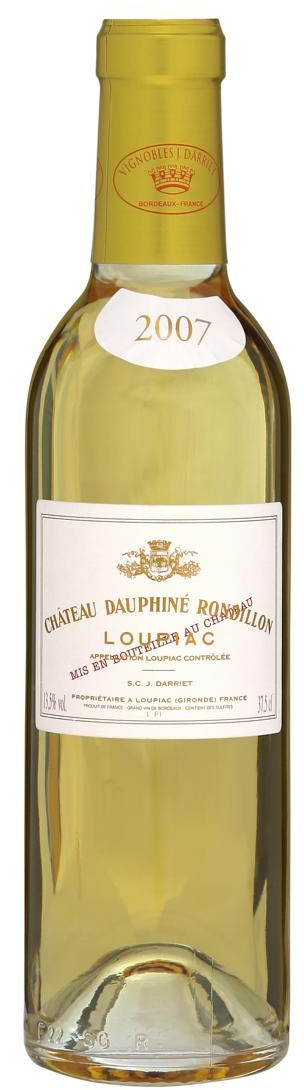 Chateau Dauphine Rondillon 2013 - Loupiac, 0,375 l