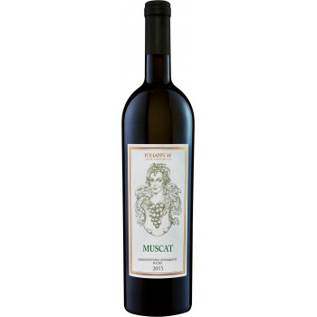 Muscat 2015, jakostní, známkové, suché, Vinařství Johann W - Třebívlice Muscat 2015, jakostní, známkové, suché, Vinařství Johann W - Třebívlice