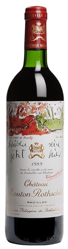 Chateau Mouton Rothschild 1989, Pauillac