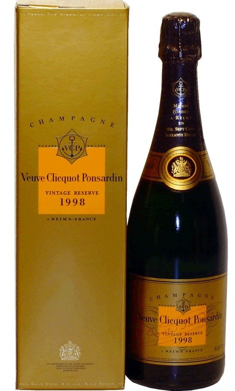 Veuve Clicquot Vintage 1998, Gift box