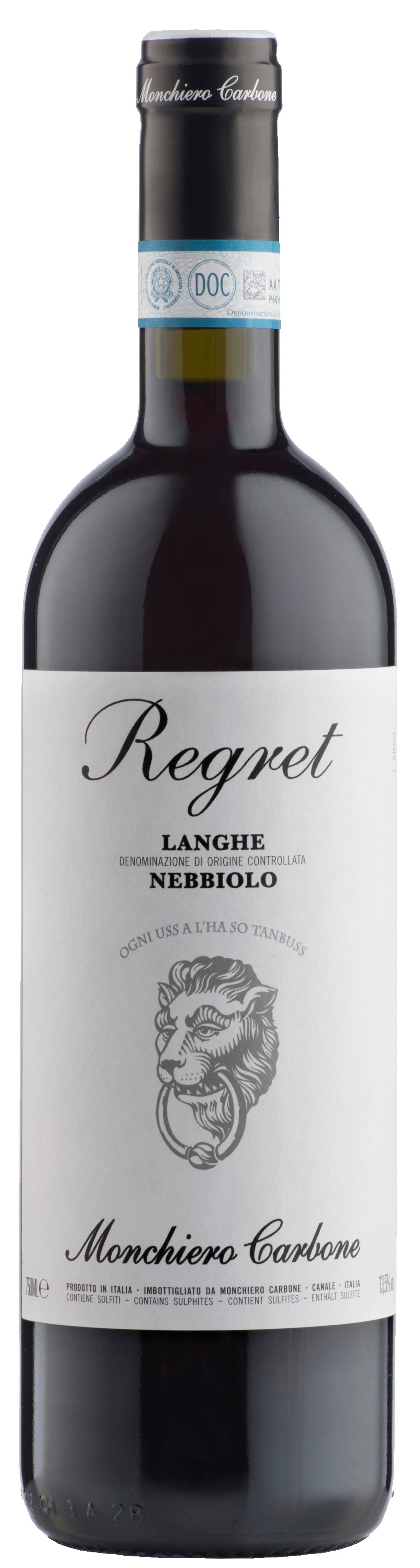 Regret Langhe Nebbiolo 2020, DOC, Monchiero Carbone, Piemonte