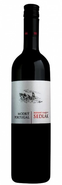Modrý Portugal 2021, zemské, suché, Vinařství Sedlák
