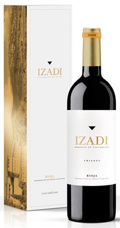 Dárkový papírový box - IZADI na 1 láhev