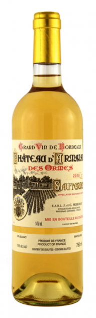 Chateau d´Armajan des Ormes 2016, 0,375l, Sauternes