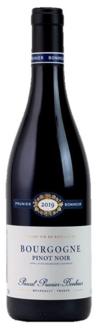 Bourgogne Pinot Noir rouge 2020, Domaine Pascal Prunier - Bonheur