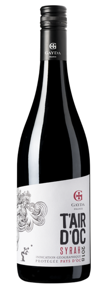 Syrah T´Air d´Oc 2022, Domaine Gayda 