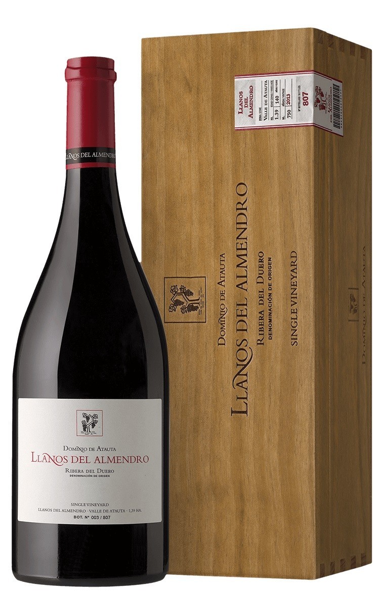 Dominio de Atauta Llanos del Almedro 2016, wooden case