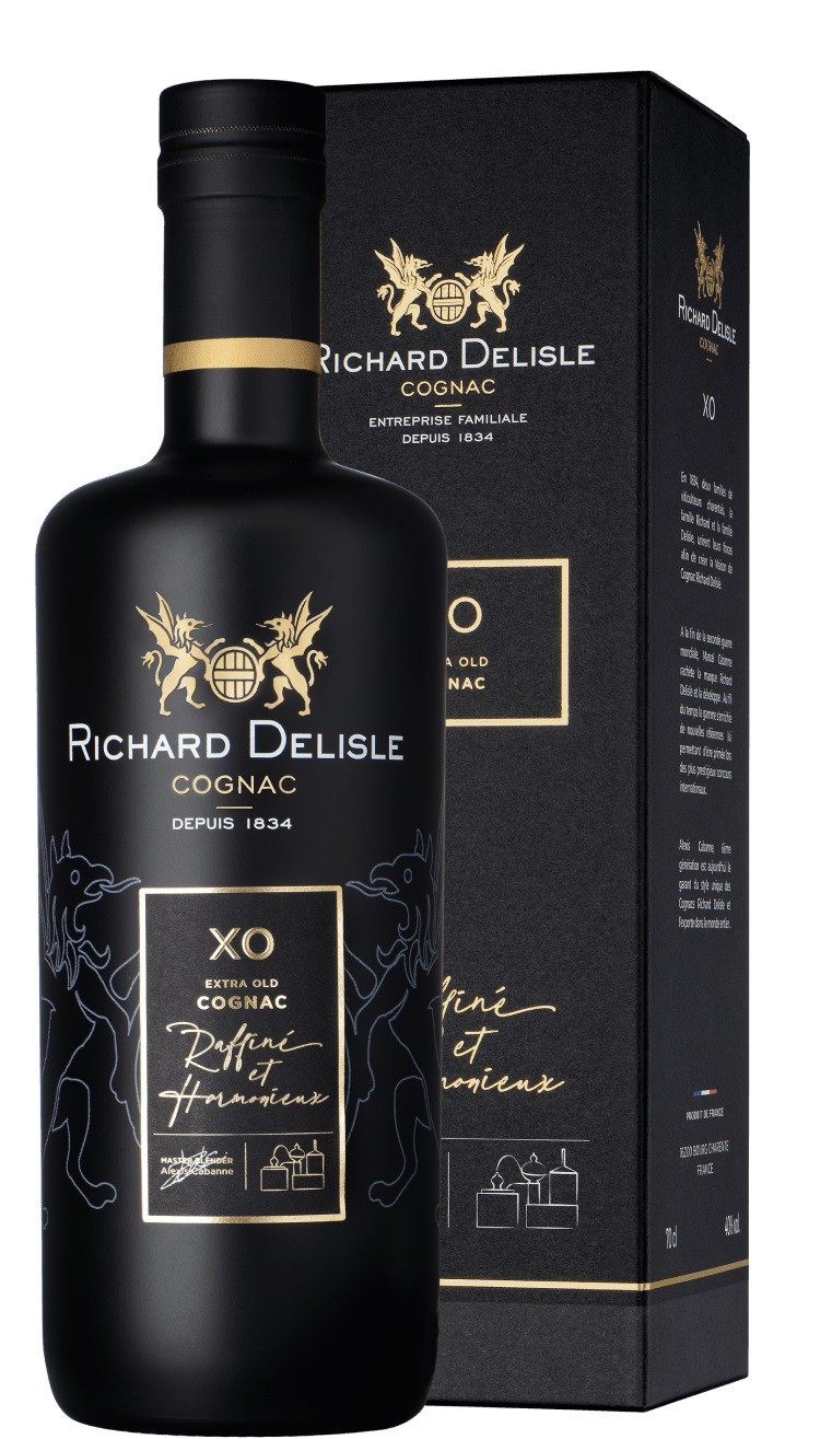 Cognac Richard Delisle XO, 40%, Oxygen, box, 0,7l
