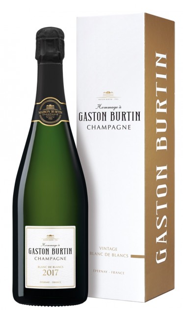 Dárkový box - Champagne Gaston Burtin - Blanc de Blancs