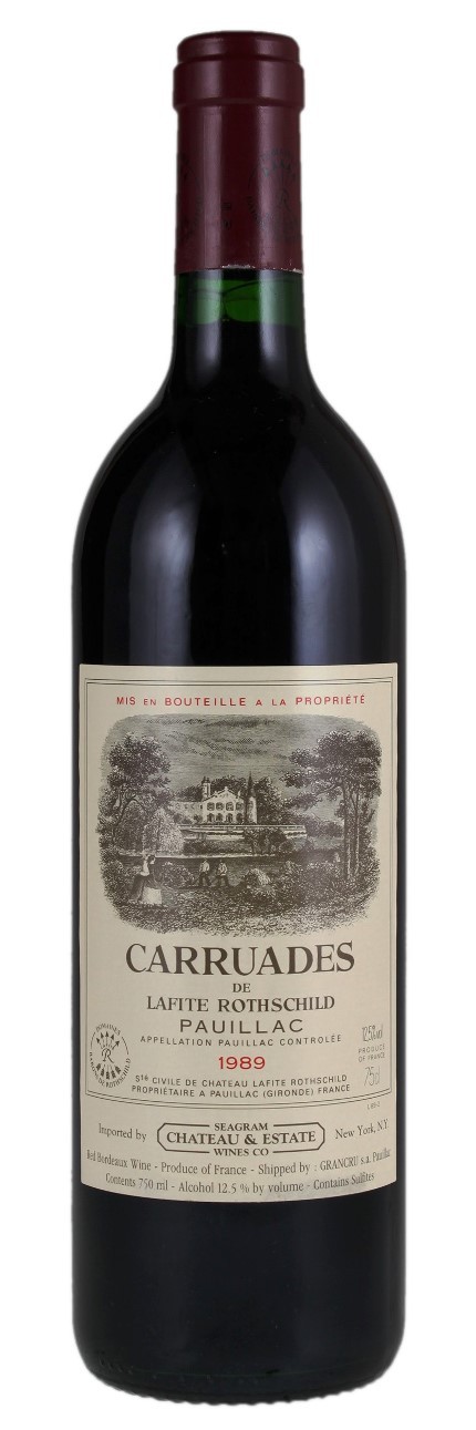 Carruades De Lafite 1989, Pauillac 