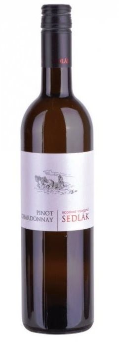 Pinot Chardonnay 2023, zemské, suché, Vinařství Sedlák