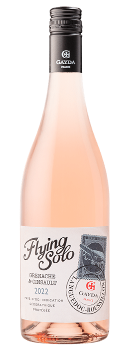 Flying Solo Grenache Cinsaut rosé 2023, Domaine Gayda 