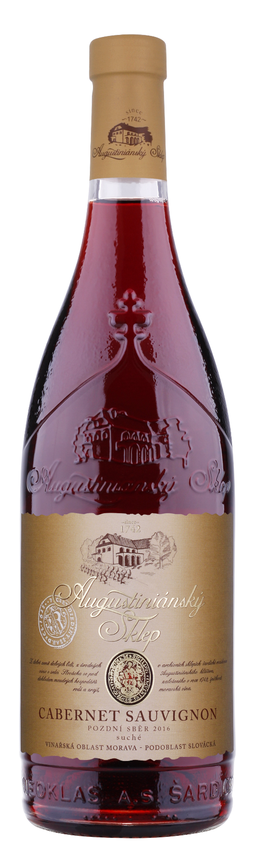 Cabernet sauvignon 2021, přívlastkové PS, Vinařství Neoklas