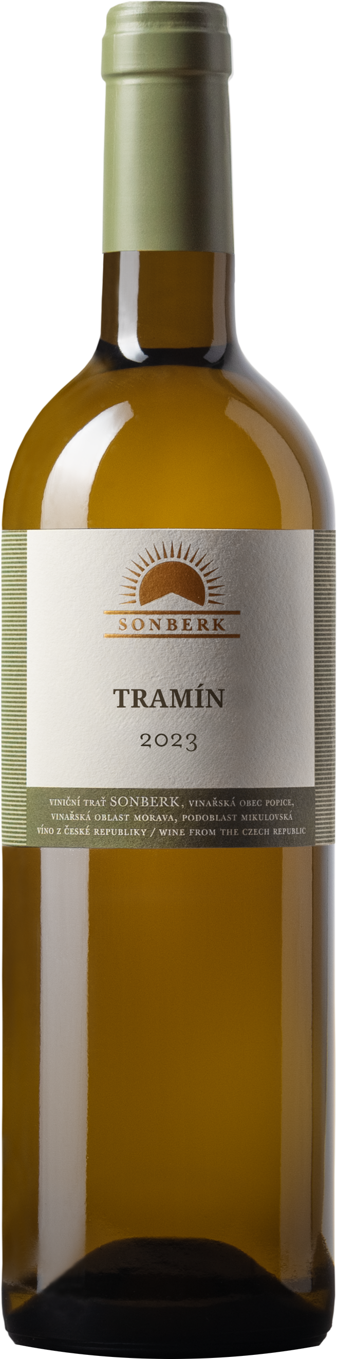Tramín 2023, pozdní sběr, suché, Velký Sonberk