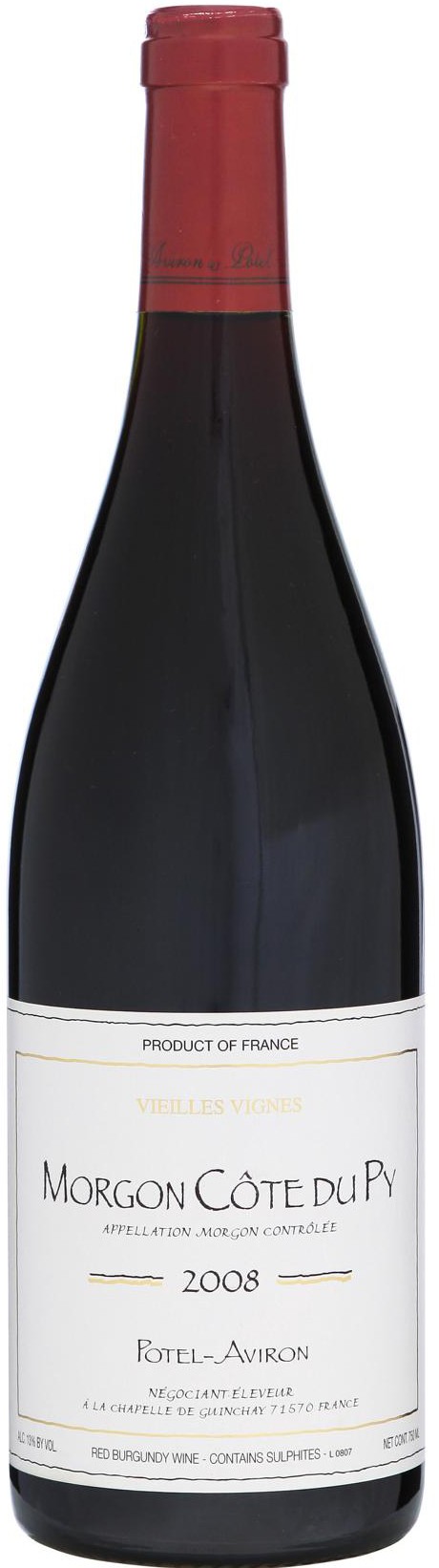 Morgon Cotes du Py Vieilles Vignes 2021, Potel Aviron