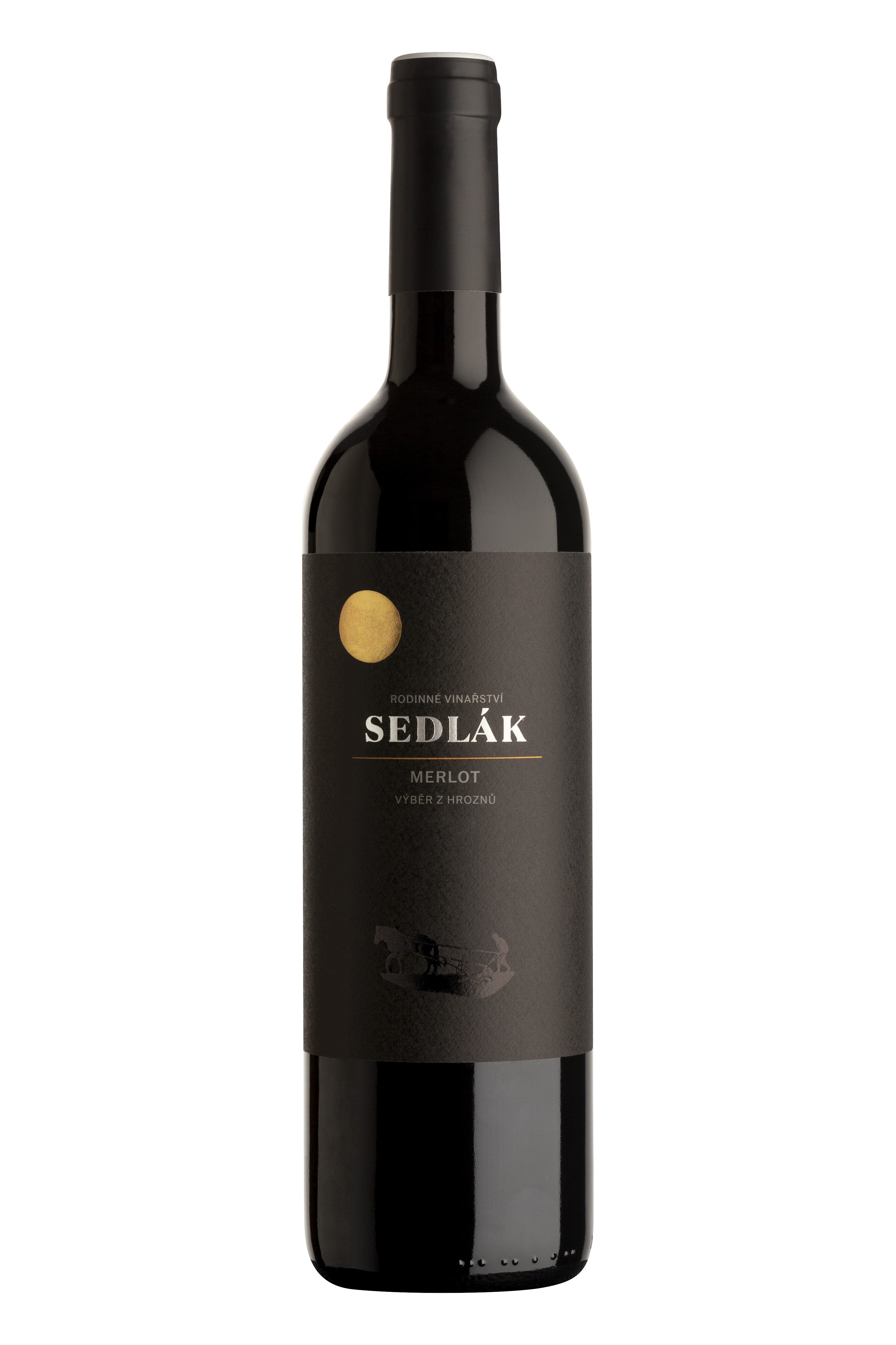 Merlot 2023, výběr z hroznů, suché, Vinařství Sedlák