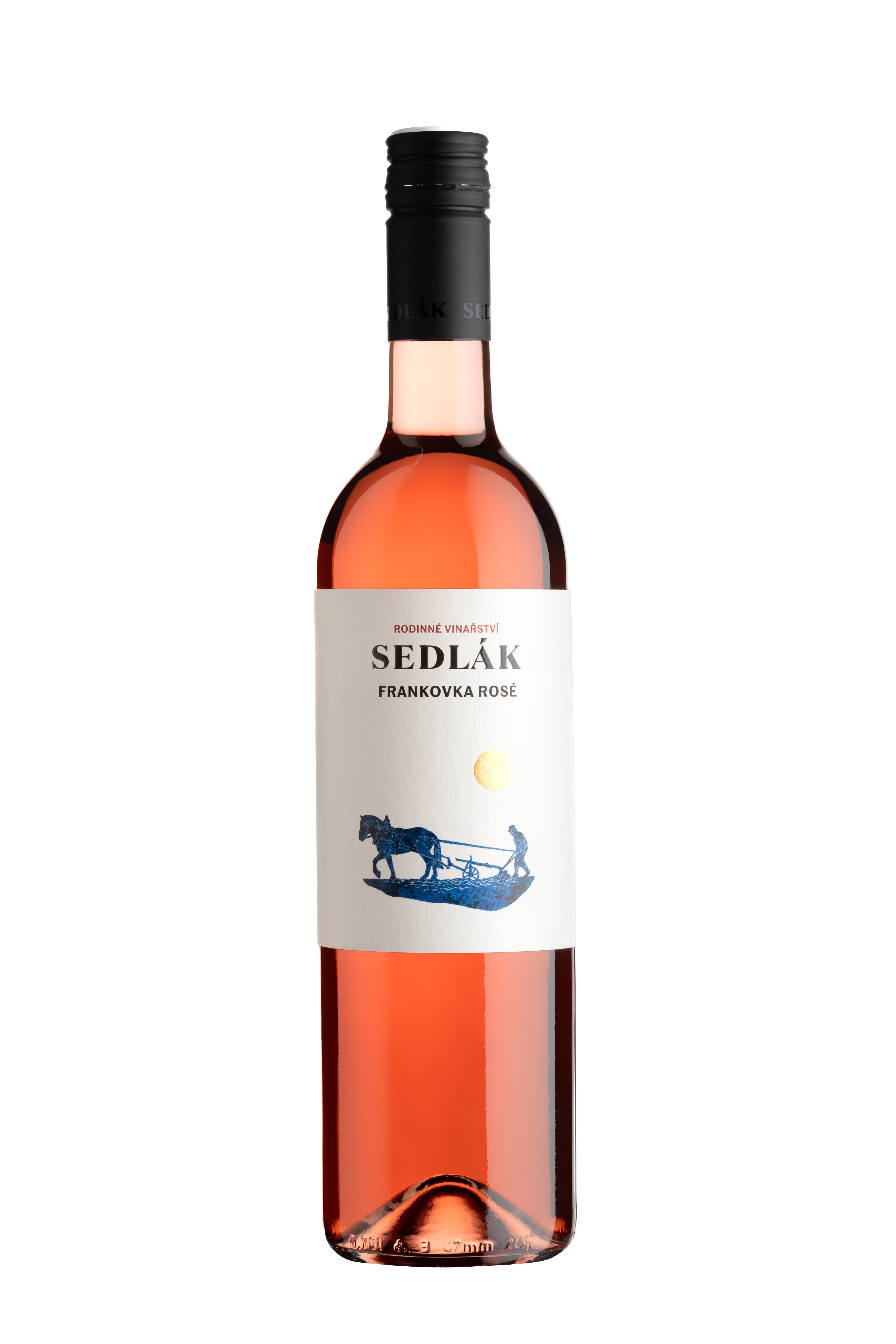 Frankovka rosé 2024, zemské, polosuché, Vinařství Sedlák